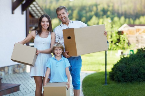 Unpacking services for a family home in Acton