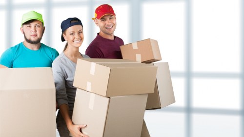 Local removals team helping with a move in Acton