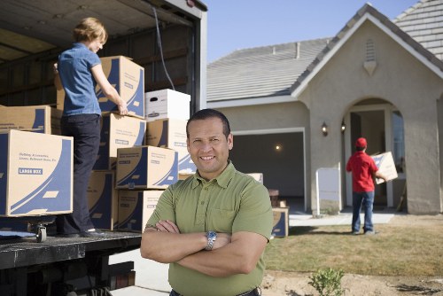 Acton residential move with movers handling stairs and access challenges