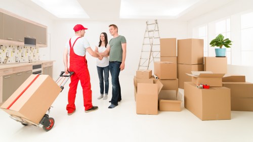 Professional resolution process for a man and van complaint