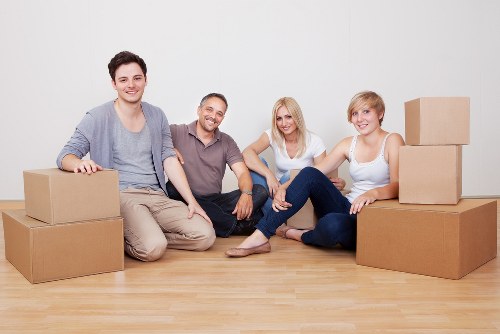 Coordinating an office move in Acton with labeled boxes and equipment